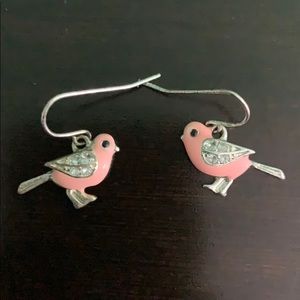 Pink Songbird Earrings